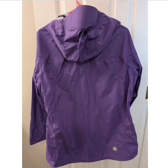 Purple Marmot women's rain coat, size L - Picture 2 of 4